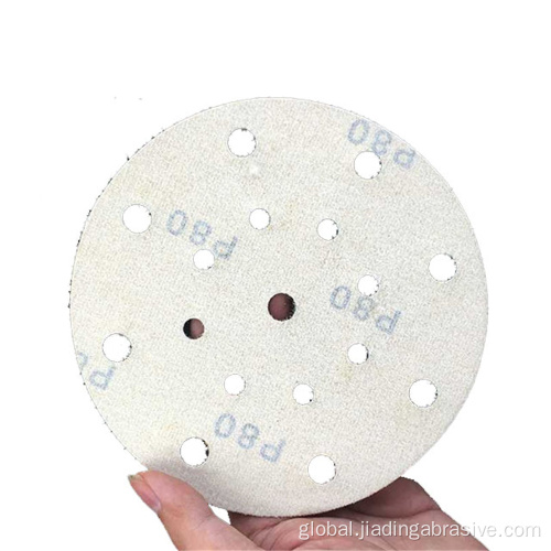 Angle Grinder Sanding Disc gold alumina sanding discs 150mm for auto mobile Manufactory